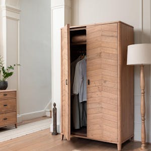 Armoire penderie en bois recyclé FSC HANOI